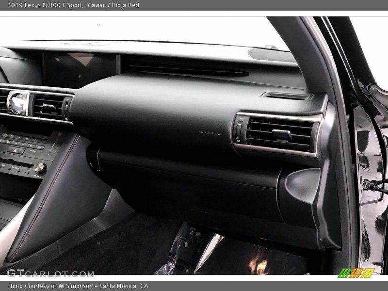 Caviar / Rioja Red 2019 Lexus IS 300 F Sport