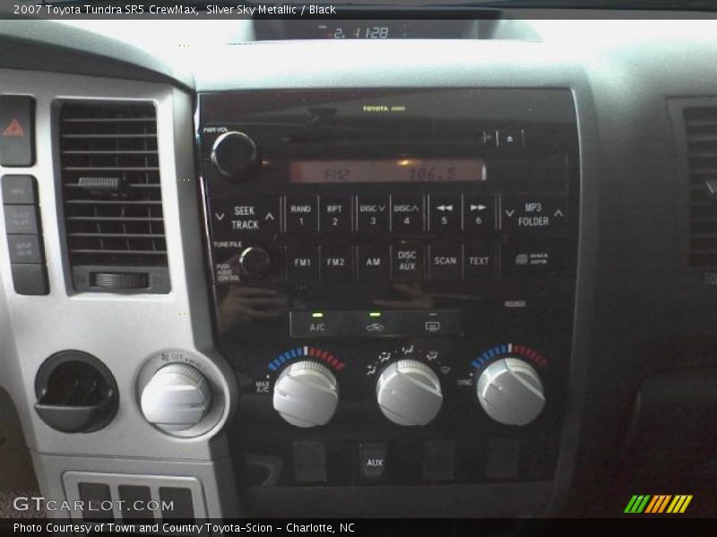Silver Sky Metallic / Black 2007 Toyota Tundra SR5 CrewMax