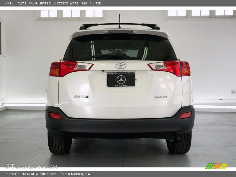Blizzard White Pearl / Black 2013 Toyota RAV4 Limited