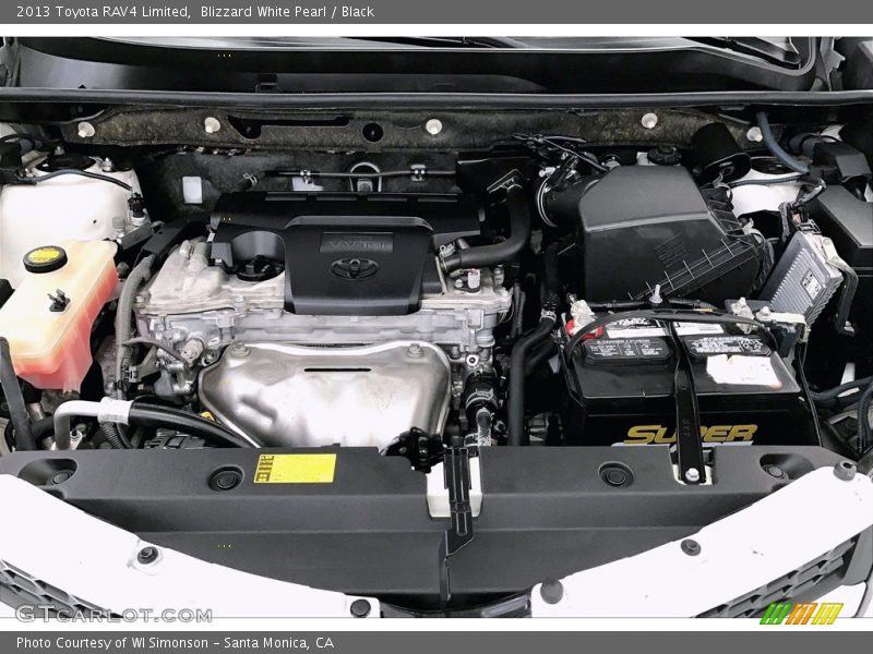  2013 RAV4 Limited Engine - 2.5 Liter DOHC 16-Valve Dual VVT-i 4 Cylinder