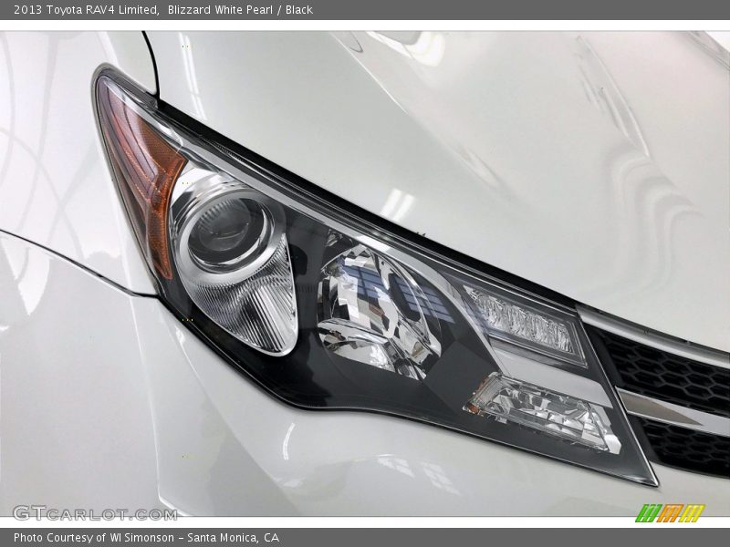 Blizzard White Pearl / Black 2013 Toyota RAV4 Limited