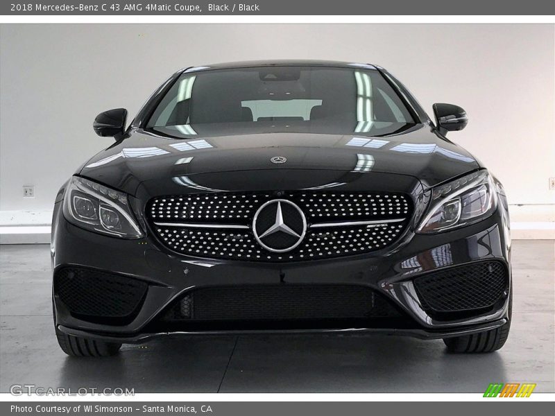 Black / Black 2018 Mercedes-Benz C 43 AMG 4Matic Coupe