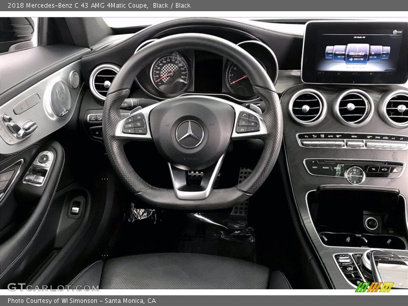 Black / Black 2018 Mercedes-Benz C 43 AMG 4Matic Coupe
