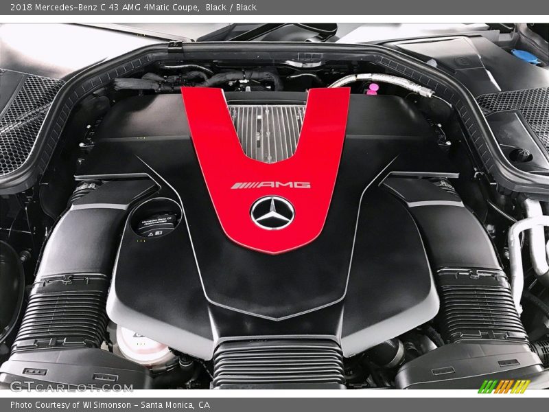 Black / Black 2018 Mercedes-Benz C 43 AMG 4Matic Coupe