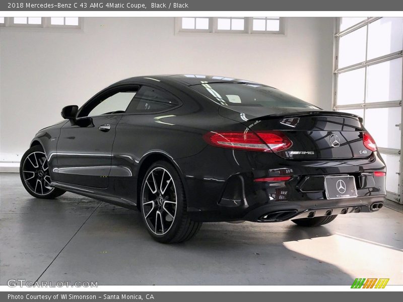 Black / Black 2018 Mercedes-Benz C 43 AMG 4Matic Coupe