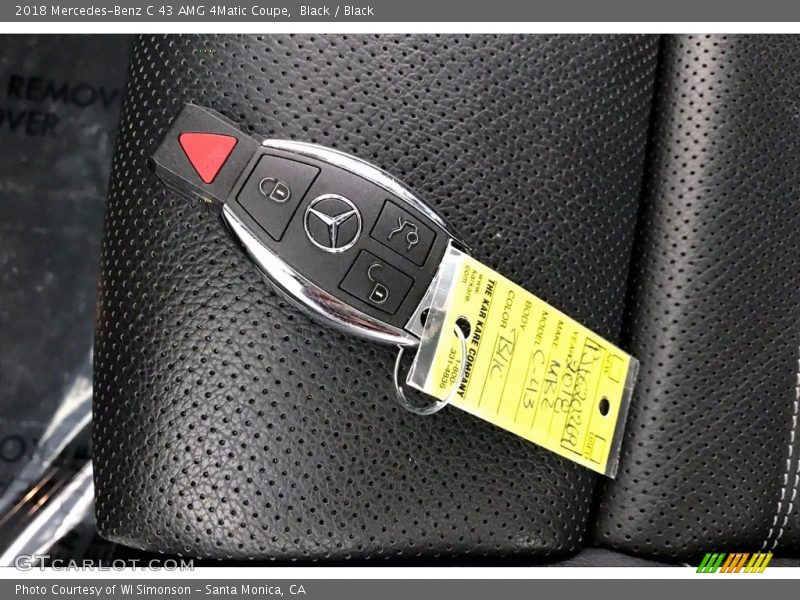 Black / Black 2018 Mercedes-Benz C 43 AMG 4Matic Coupe