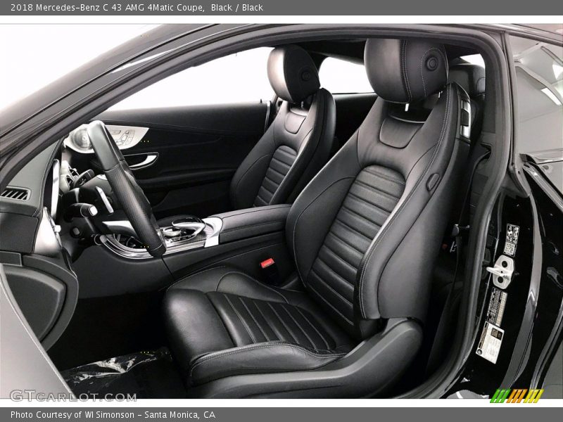 Black / Black 2018 Mercedes-Benz C 43 AMG 4Matic Coupe