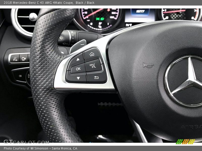 Black / Black 2018 Mercedes-Benz C 43 AMG 4Matic Coupe