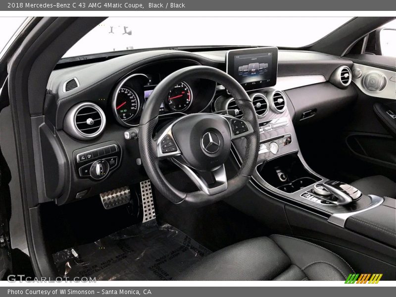 Black / Black 2018 Mercedes-Benz C 43 AMG 4Matic Coupe