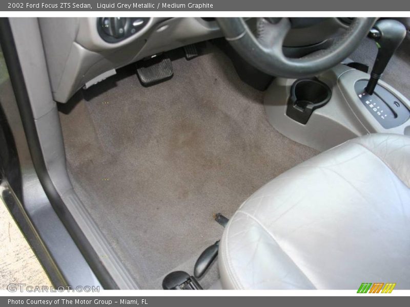 Liquid Grey Metallic / Medium Graphite 2002 Ford Focus ZTS Sedan