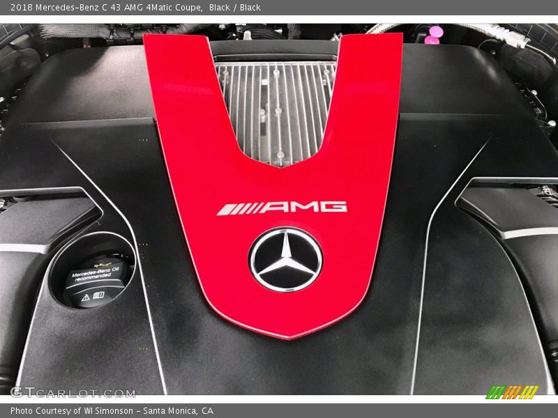 Black / Black 2018 Mercedes-Benz C 43 AMG 4Matic Coupe