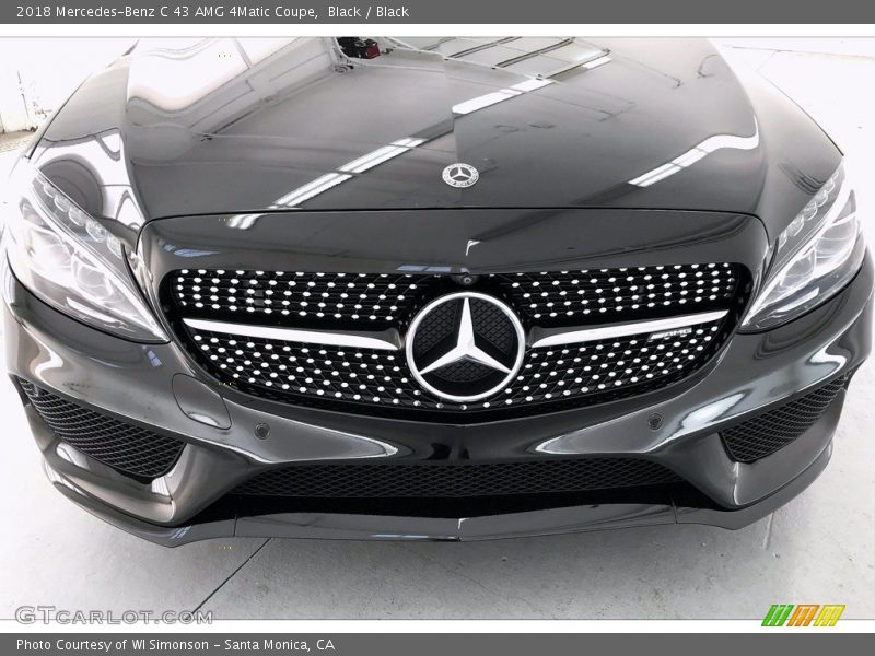 Black / Black 2018 Mercedes-Benz C 43 AMG 4Matic Coupe