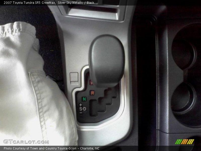 Silver Sky Metallic / Black 2007 Toyota Tundra SR5 CrewMax