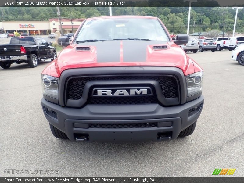 Flame Red / Black 2020 Ram 1500 Classic Warlock Quad Cab 4x4