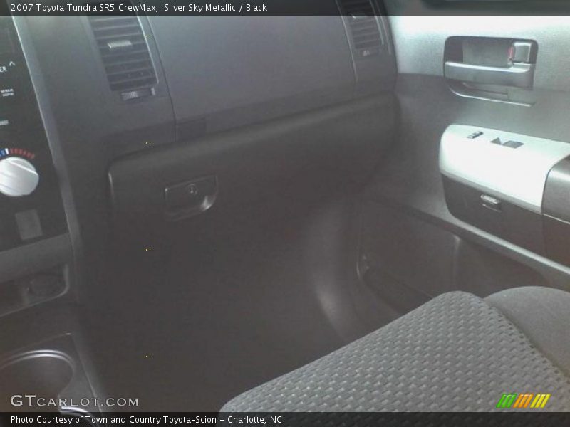 Silver Sky Metallic / Black 2007 Toyota Tundra SR5 CrewMax
