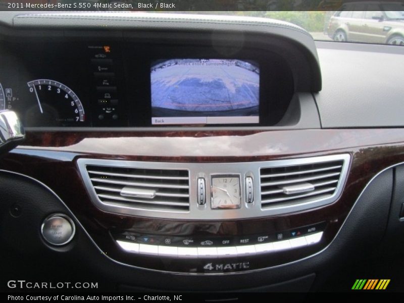 Black / Black 2011 Mercedes-Benz S 550 4Matic Sedan