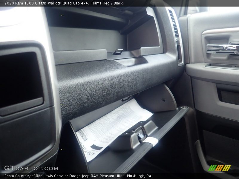 Flame Red / Black 2020 Ram 1500 Classic Warlock Quad Cab 4x4
