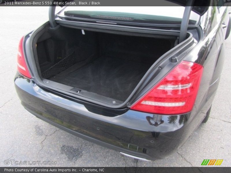 Black / Black 2011 Mercedes-Benz S 550 4Matic Sedan