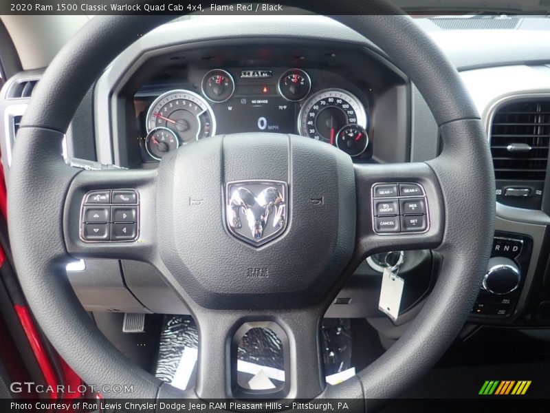  2020 1500 Classic Warlock Quad Cab 4x4 Steering Wheel