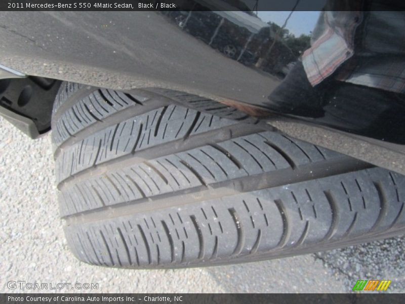 Black / Black 2011 Mercedes-Benz S 550 4Matic Sedan
