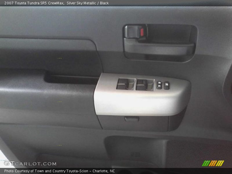 Silver Sky Metallic / Black 2007 Toyota Tundra SR5 CrewMax