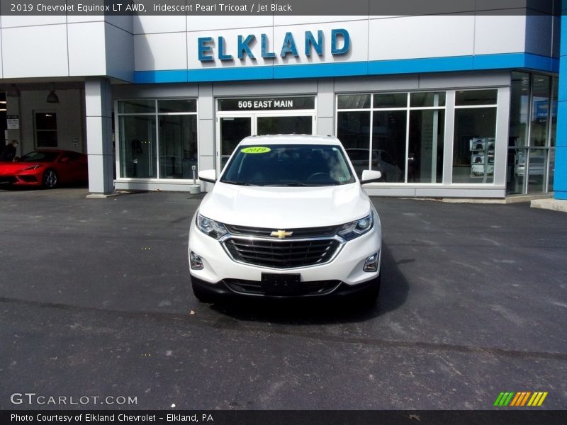 Iridescent Pearl Tricoat / Jet Black 2019 Chevrolet Equinox LT AWD