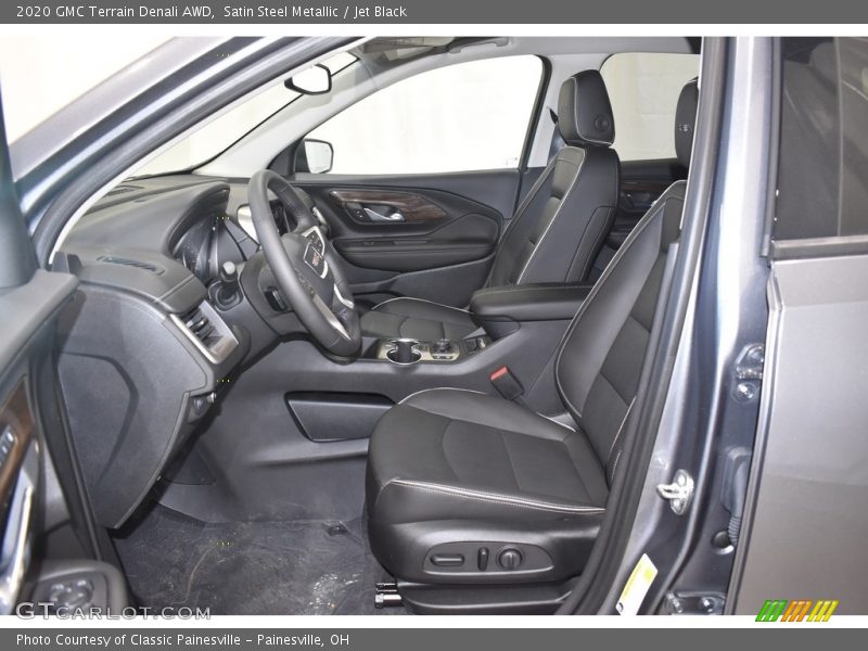 Satin Steel Metallic / Jet Black 2020 GMC Terrain Denali AWD