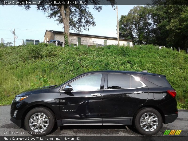 Mosaic Black Metallic / Jet Black 2019 Chevrolet Equinox LT