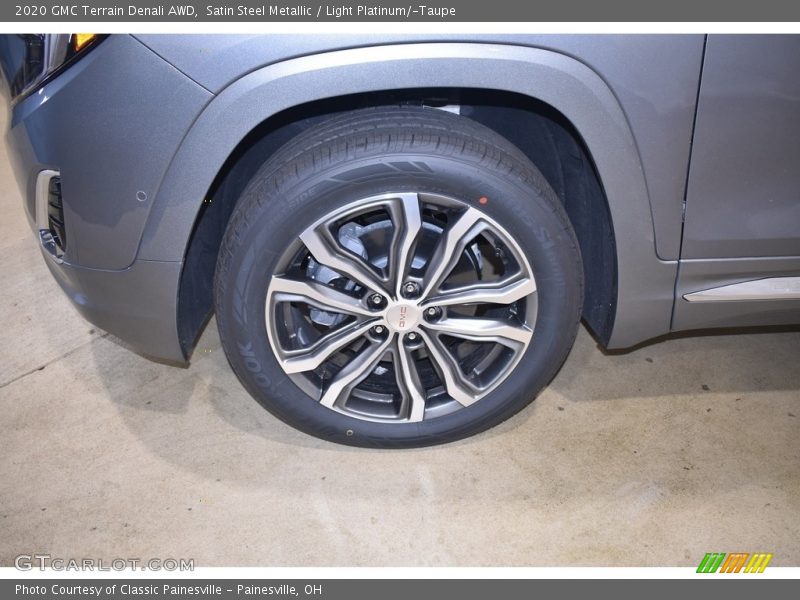 Satin Steel Metallic / Light Platinum/­Taupe 2020 GMC Terrain Denali AWD