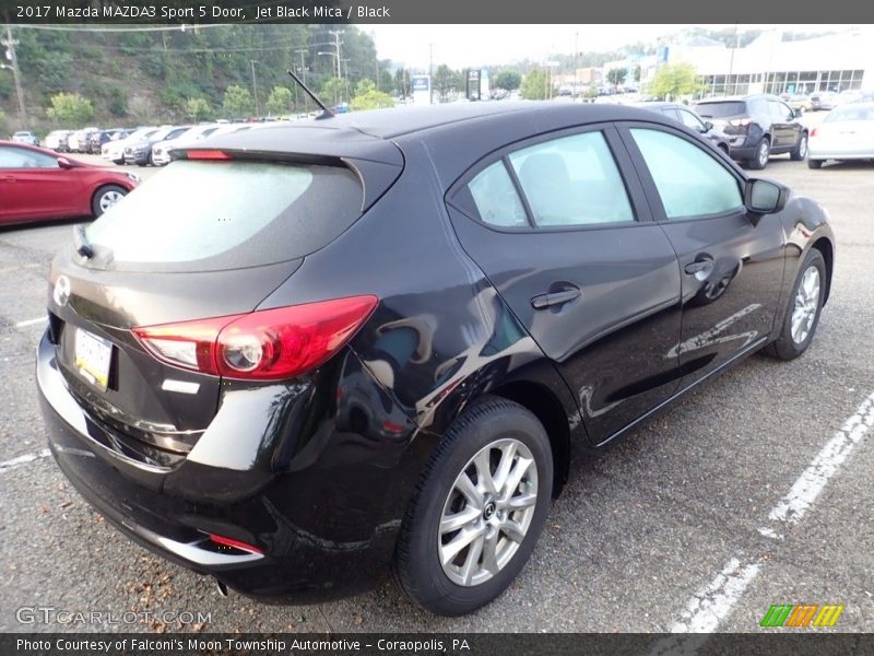Jet Black Mica / Black 2017 Mazda MAZDA3 Sport 5 Door