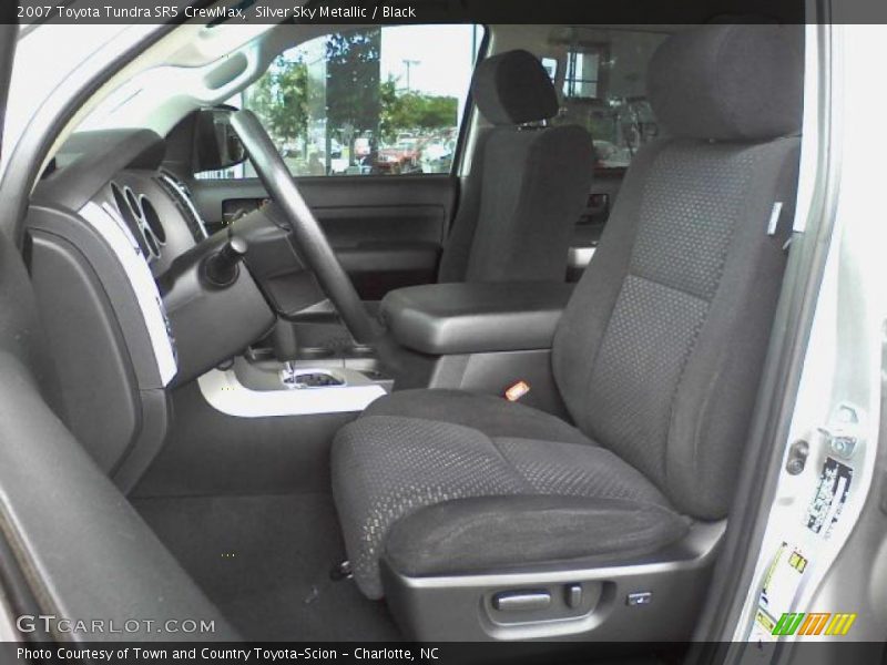 Silver Sky Metallic / Black 2007 Toyota Tundra SR5 CrewMax