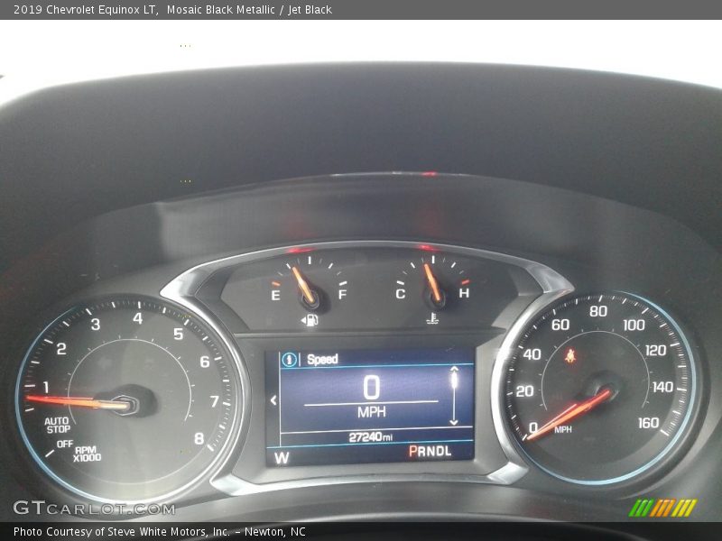 Mosaic Black Metallic / Jet Black 2019 Chevrolet Equinox LT