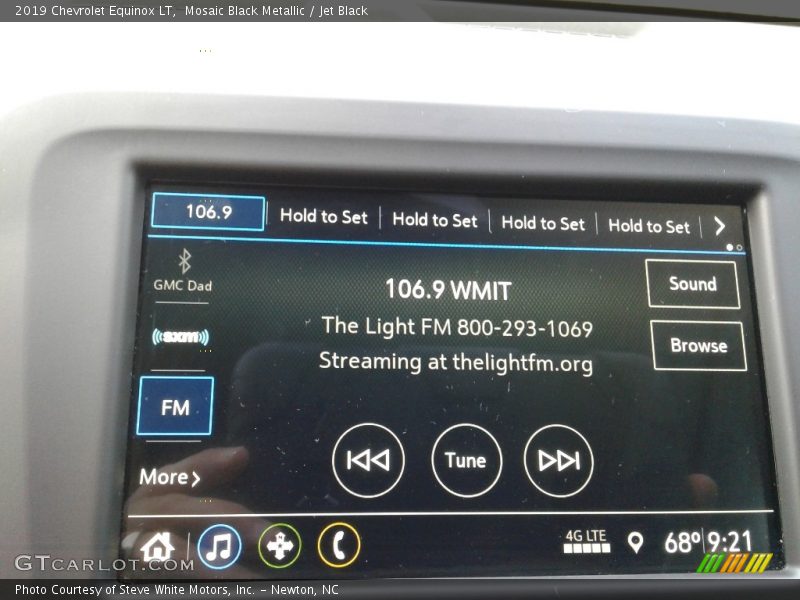 Mosaic Black Metallic / Jet Black 2019 Chevrolet Equinox LT