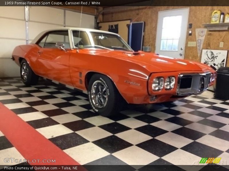 Carousel Red / White 1969 Pontiac Firebird Sport Coupe