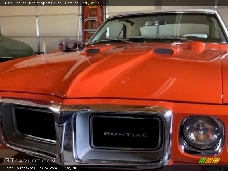 Carousel Red / White 1969 Pontiac Firebird Sport Coupe