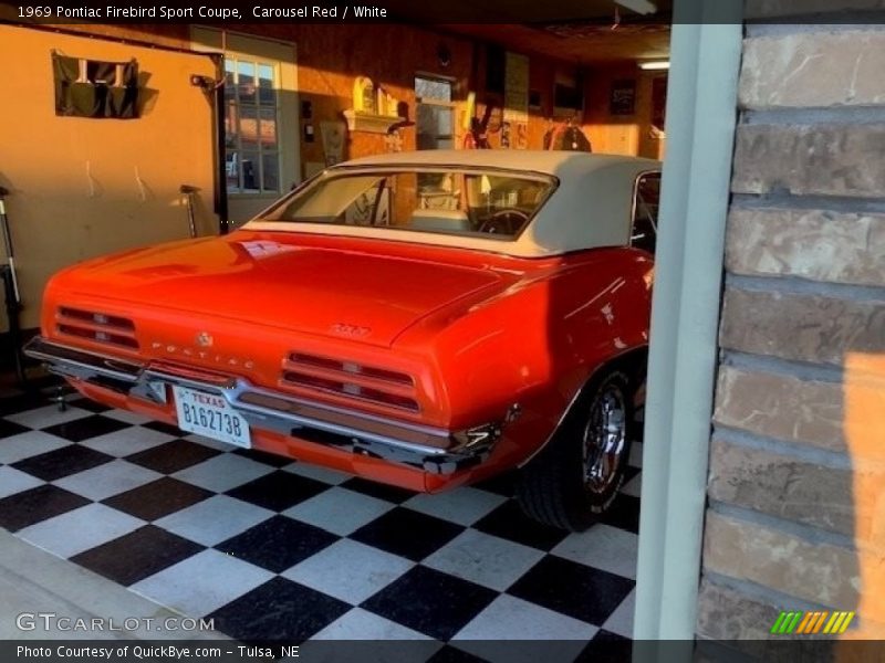 Carousel Red / White 1969 Pontiac Firebird Sport Coupe