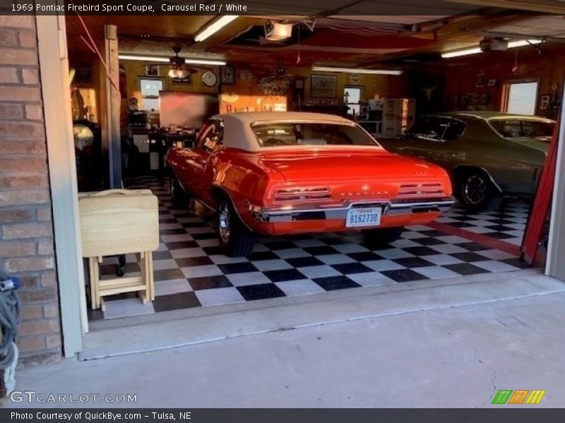 Carousel Red / White 1969 Pontiac Firebird Sport Coupe