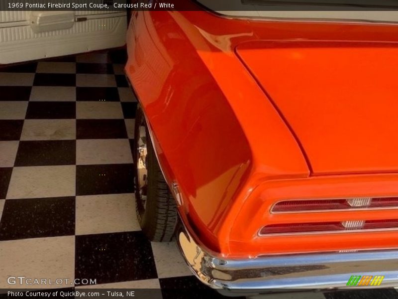 Carousel Red / White 1969 Pontiac Firebird Sport Coupe