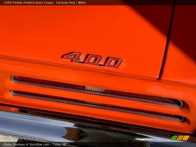 Carousel Red / White 1969 Pontiac Firebird Sport Coupe