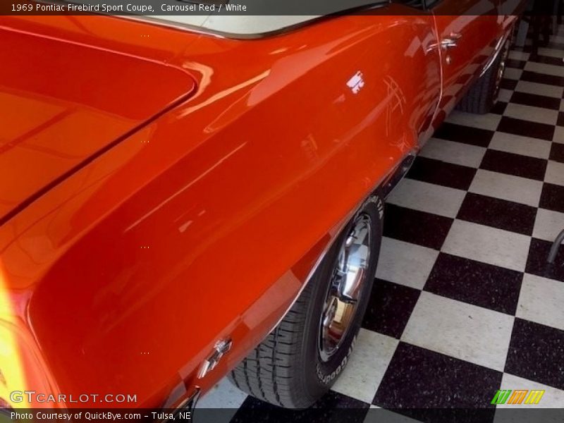 Carousel Red / White 1969 Pontiac Firebird Sport Coupe