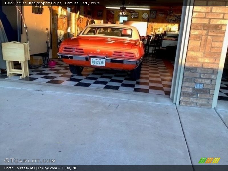 Carousel Red / White 1969 Pontiac Firebird Sport Coupe
