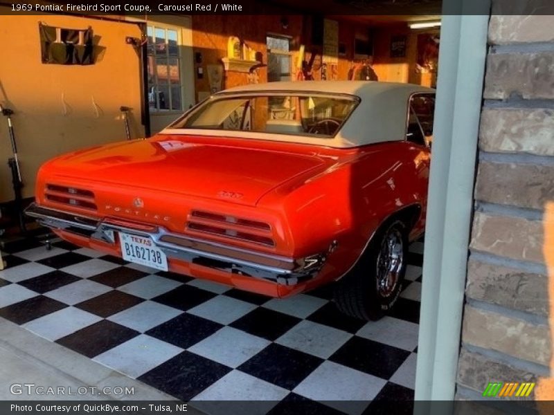 Carousel Red / White 1969 Pontiac Firebird Sport Coupe