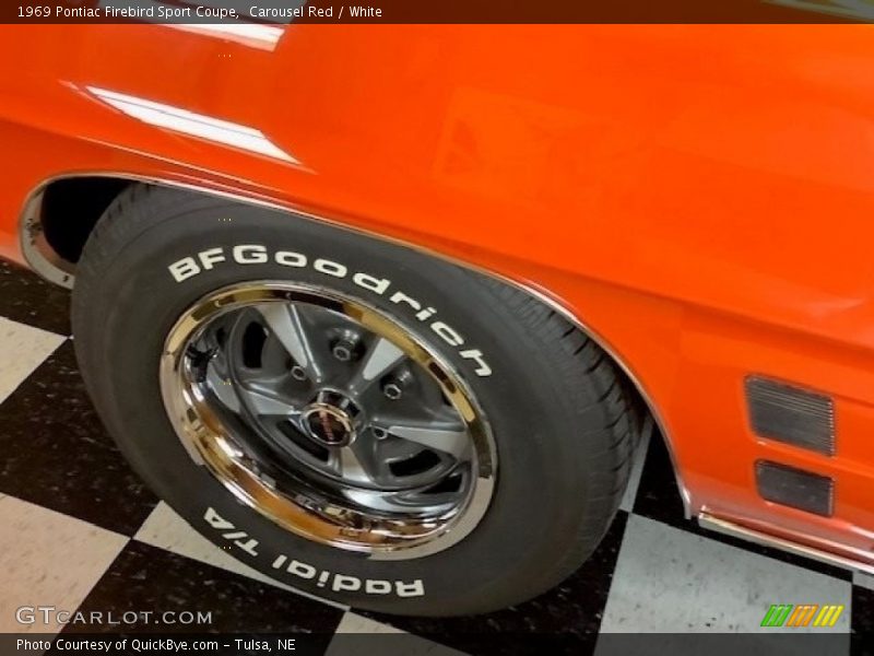 Carousel Red / White 1969 Pontiac Firebird Sport Coupe
