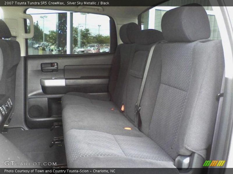 Silver Sky Metallic / Black 2007 Toyota Tundra SR5 CrewMax