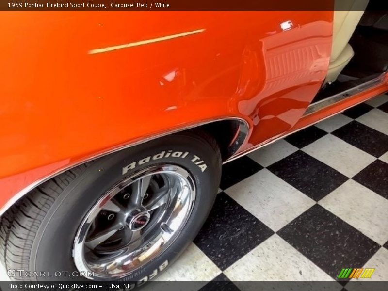Carousel Red / White 1969 Pontiac Firebird Sport Coupe