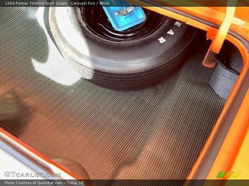 Carousel Red / White 1969 Pontiac Firebird Sport Coupe