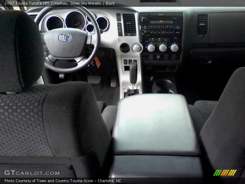 Silver Sky Metallic / Black 2007 Toyota Tundra SR5 CrewMax