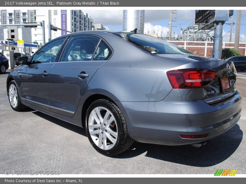 Platinum Gray Metallic / Titan Black 2017 Volkswagen Jetta SEL