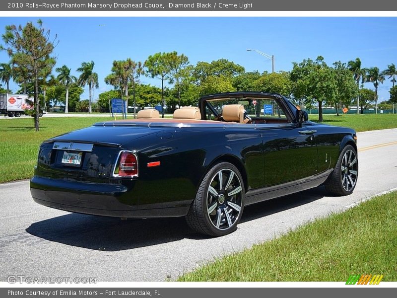 Diamond Black / Creme Light 2010 Rolls-Royce Phantom Mansory Drophead Coupe