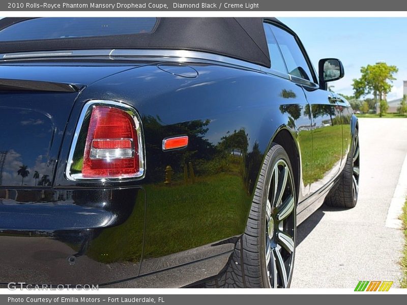 Diamond Black / Creme Light 2010 Rolls-Royce Phantom Mansory Drophead Coupe